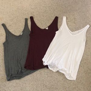 Deep V tanks